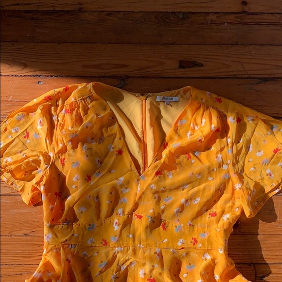 Madewell silk floral dress - Picture 3 of 3